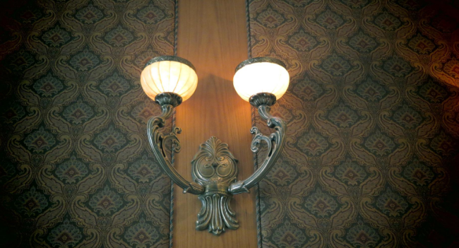Licht im Treppenhaus